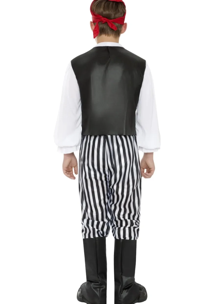 Strój PIRATA dla chłopca deluxe