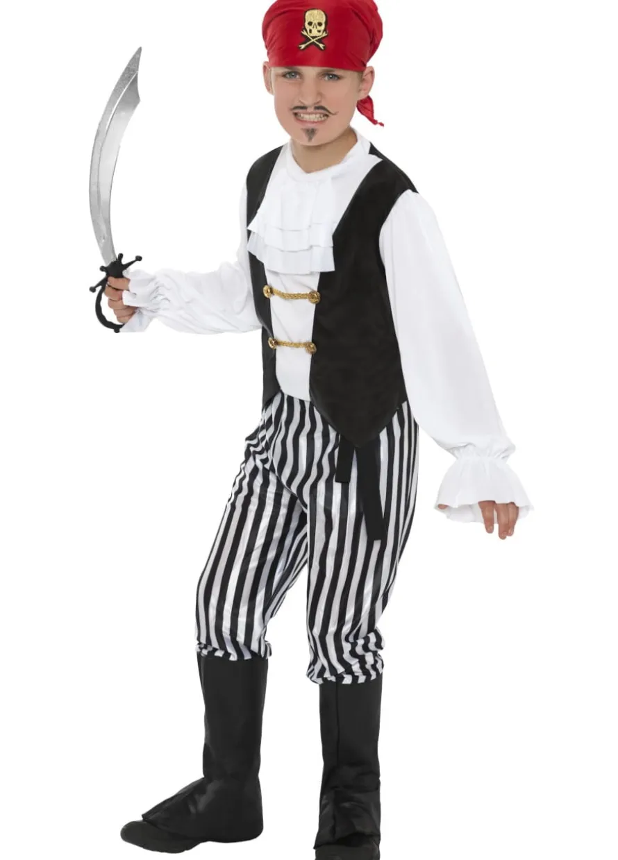 Strój PIRATA dla chłopca deluxe