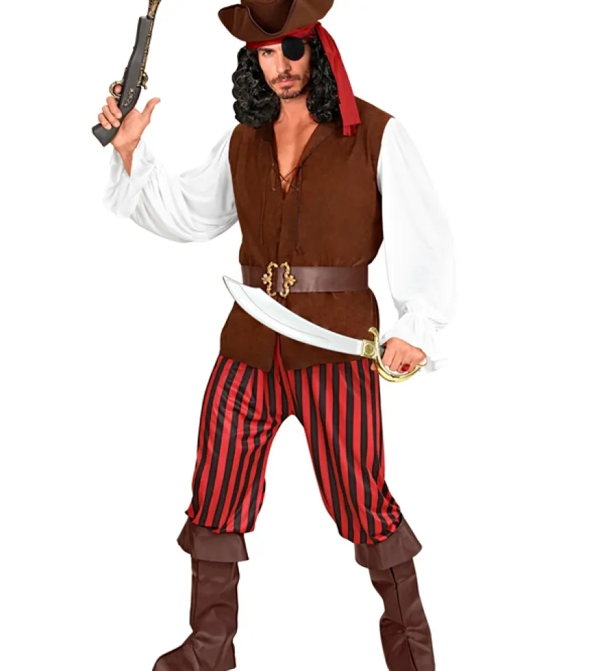 Strój pirata dla dorosłych WILK MORSKI