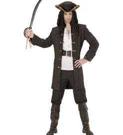 Strój pirata KAPITAN PIRATÓW płaszcz