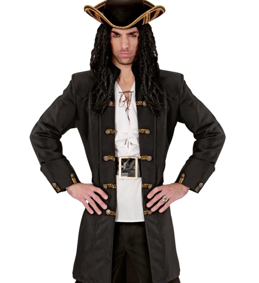 Strój pirata KAPITAN PIRATÓW płaszcz