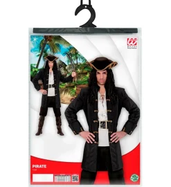 Strój pirata KAPITAN PIRATÓW płaszcz