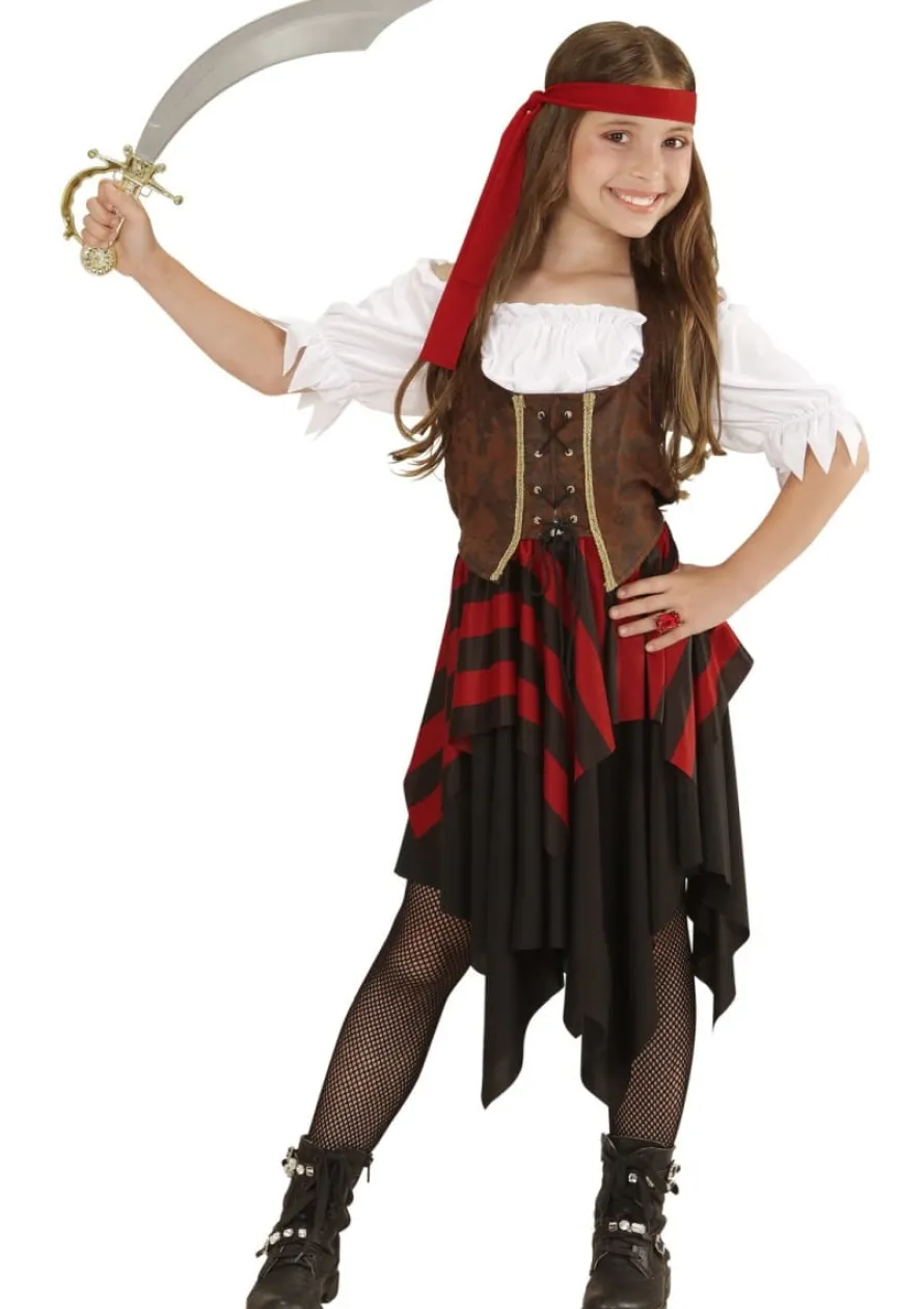 Strój PIRATKI dla dziewczynki