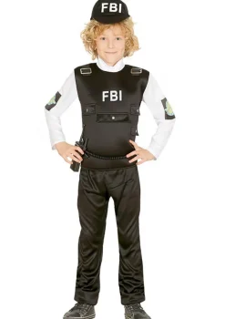 Strój POLICJANTA FBI dla chłopca