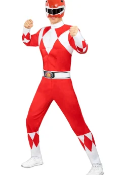 Strój POWER RANGERS czerwony - M