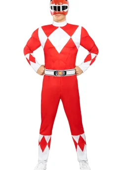 Strój POWER RANGERS czerwony - M