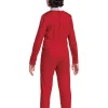 Strój power rangers dla dzieci RED RANGER 4-6 lat
