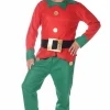 Strój Przebranie Elf Pomocnik Mikołaja Strój Świąteczny M/L