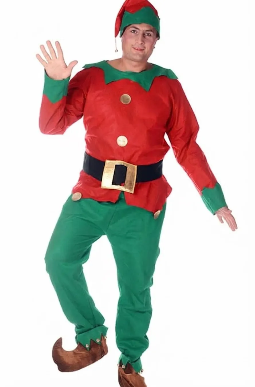 Strój Przebranie Elf Pomocnik Mikołaja Strój Świąteczny M/L
