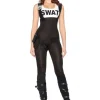 Strój sexy agentka SWAT - L