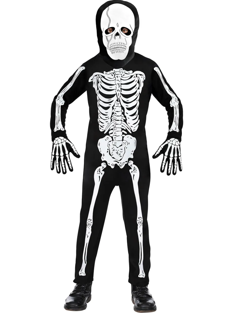 Strój SZKIELET na Halloween dla dzieci