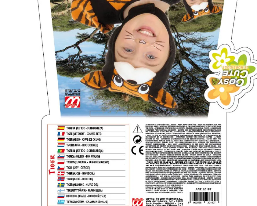 Strój tygrysa dla dziewczynki 2-3 lata