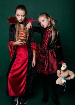 Strój wampirzycy dla dziecka na HALLOWEEN