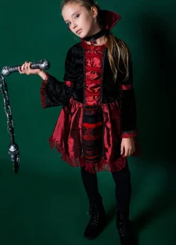 Strój wampirzycy dla dziecka na HALLOWEEN