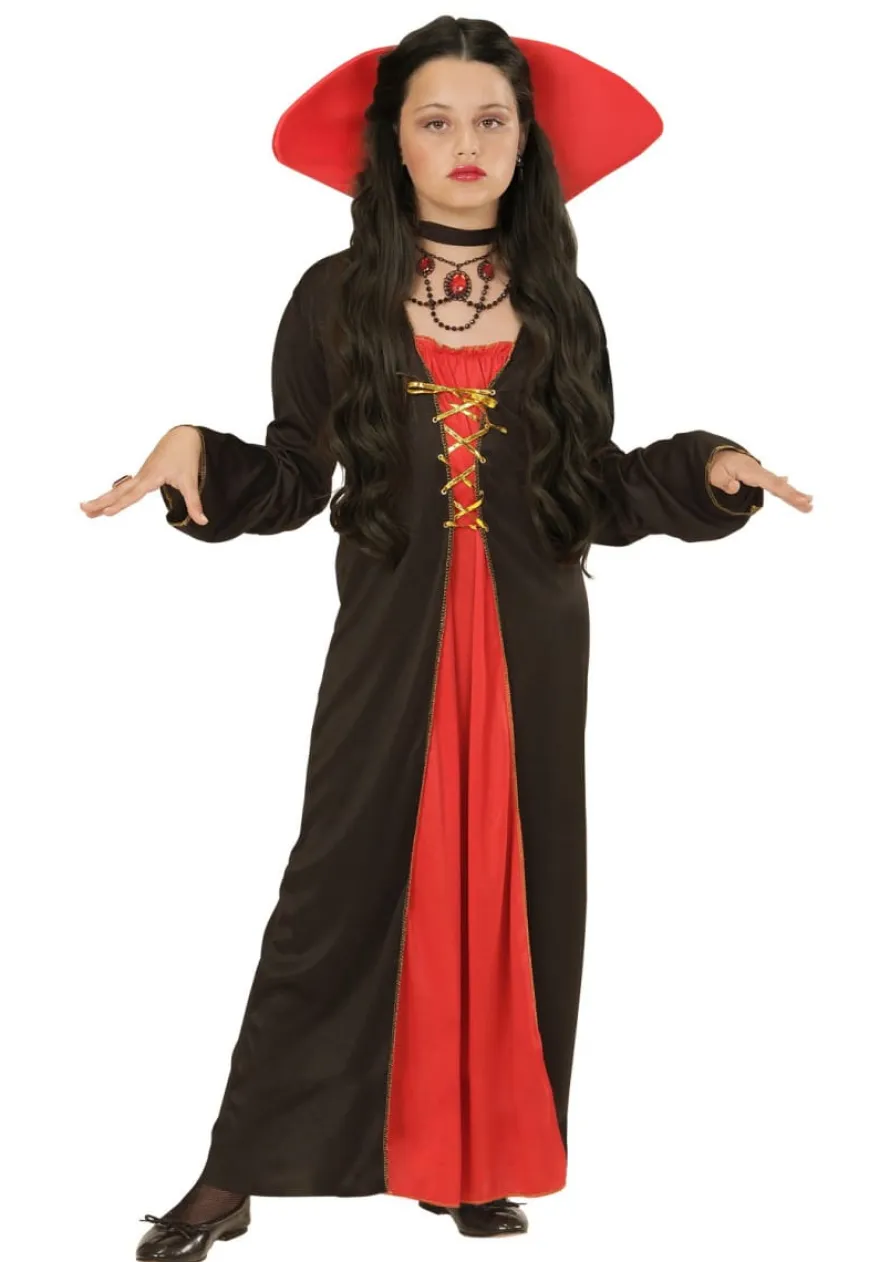 Strój wampirzycy dla dziewczynki HALLOWEEN