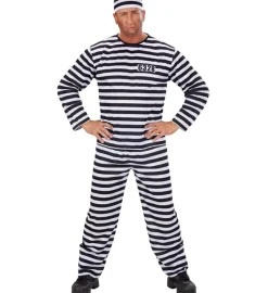 Strój WIĘZIENNY męski