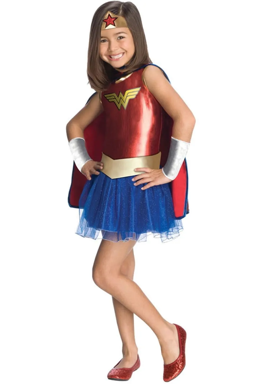 Strój WONDER WOMAN dla dziewczynki