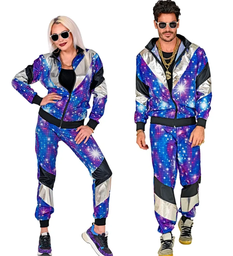 Strój w stylu DISCO komplet dresowy unisex