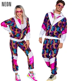 Strój w stylu disco LATA 80 dresy unisex
