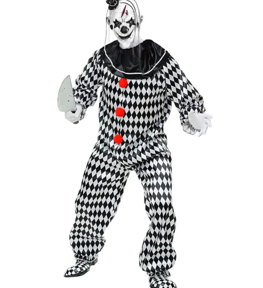 Strój ZABÓJCZY PIERROT na Halloween