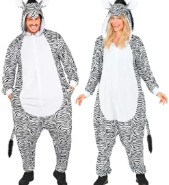 Strój ZEBRA pluszowy kombinezon
