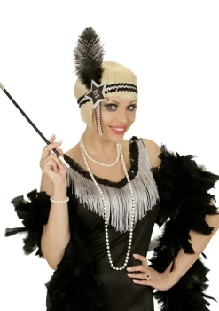 Sylwestrowa opaska w stylu lat 20. HAPPY NEW YEAR