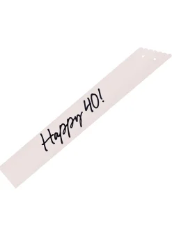 Szarfa na 40 urodziny HAPPY 40