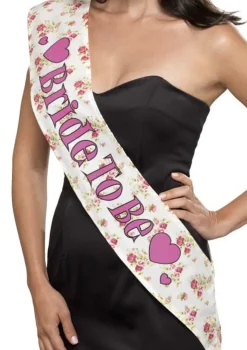 Szarfa na wieczór panieński VINTAGE BRIDE TO BE
