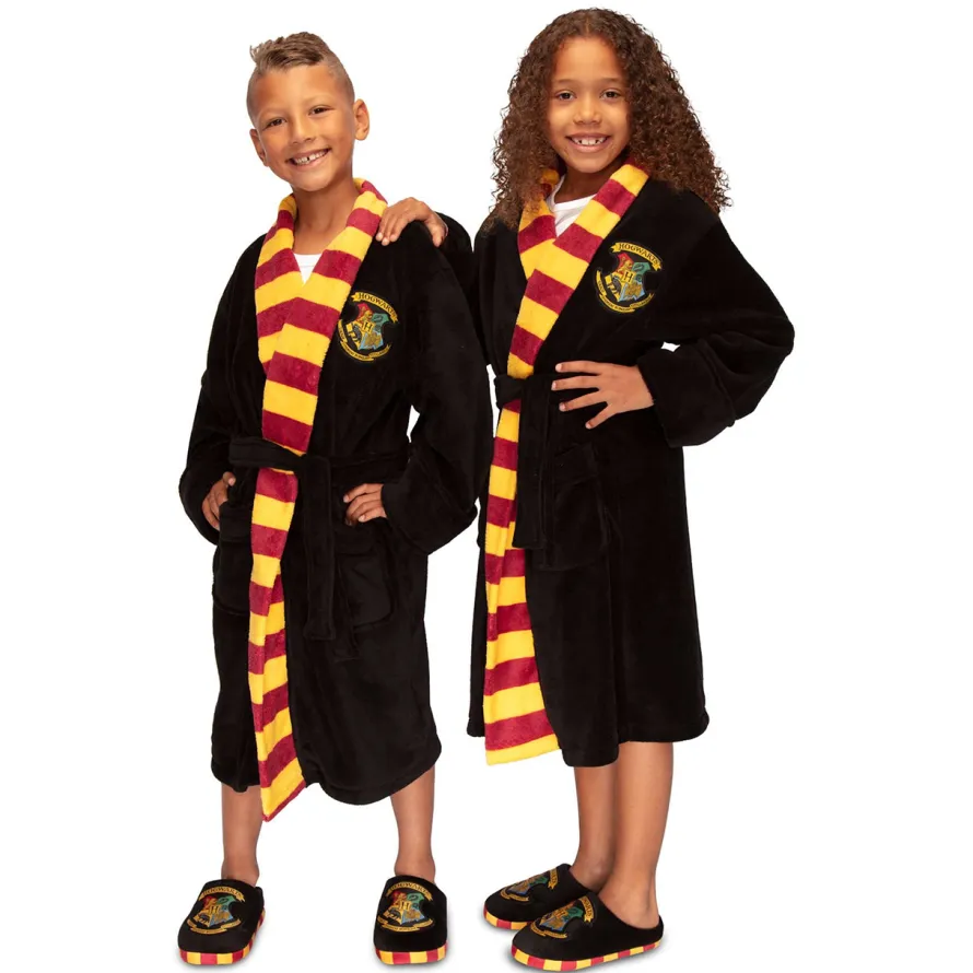 Szlafrok Harry Potter dla dzieci GRYFFINDOR