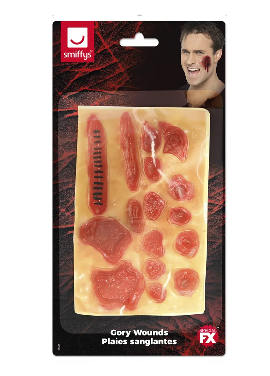 Sztuczne rany MAKE UP na Halloween