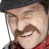 Sztuczne wąsy brązowe KOWBOJ