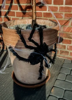 Sztuczny Duży PAJĄK dekoracja na Halloween