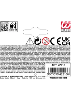 Sztuczny GRANAT dodatek do stroju żołnierza 10cm