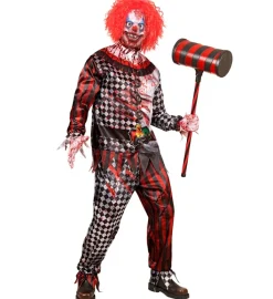 Szybki strój na Halloween KLAUN dla dorosłych