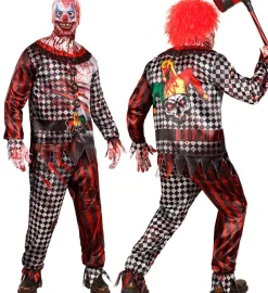 Szybki strój na Halloween KLAUN dla dorosłych