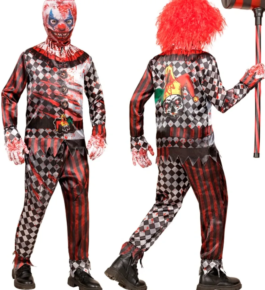 Szybki strój na Halloween KLAUN Z HORRORU