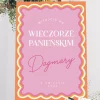 Tablica powitalna DEKORACJA NA WIECZÓR PANIEŃSKI