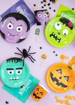 Talerzyki halloween MONSTERS (6szt.)
