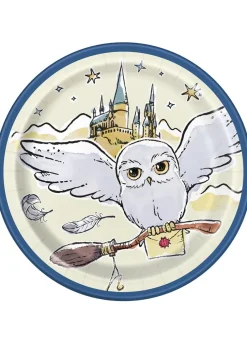 Talerzyki HARRY POTTER Hedwiga 17cm (8szt.)