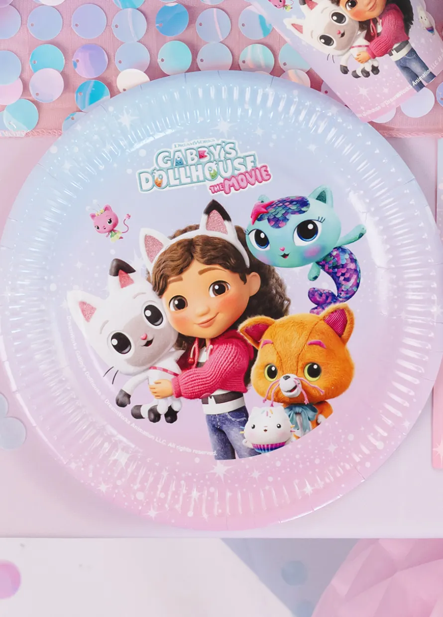 Talerzyki Koci Domek Gabi 23cm (6szt.)