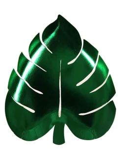 Talerzyki LIŚĆ PALMOWY zielony (8szt.)