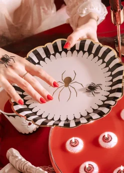 Talerzyki PAJĄK na halloween