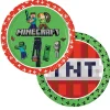 Talerzyki papierowe Minecraft