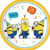 Talerzyki papierowe MINIONKI 23 cm (8szt.)
