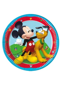 Talerzyki papierowe MYSZKA MICKEY I PRZYJACIELE 20cm (8szt.)