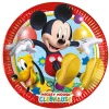 Talerzyki papierowe ZABAWA Z MYSZKĄ MICKEY 20cm (8szt.)