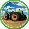 Talerzyki TRAKTOR 23cm (8szt.)