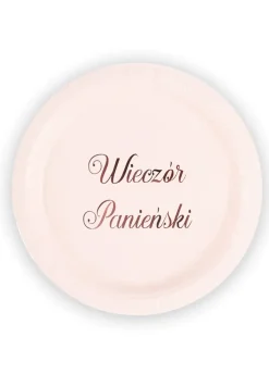Talerzyki Wieczór Panieński papierowe
