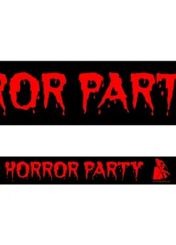 Taśma imprezowa HORROR PARTY ozdoba Halloween