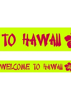 Taśma imprezowa WELCOME TO HAWAII na imprezę w stylu hawajskim
